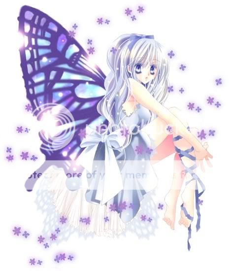 صور انمي بنات روعهـ فرآشــآت!! Butterfly